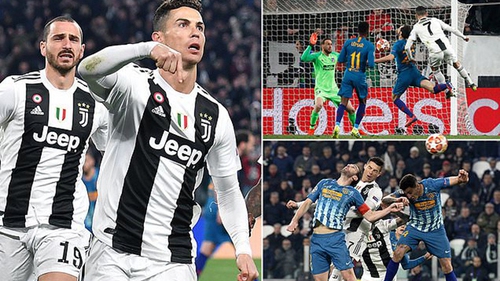 Cristiano Ronaldo lập hat-trick vào lưới Atletico Madrid: CR7 Là một, là riêng, là duy nhất