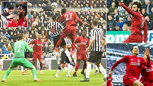 Newcastle 2-3 Liverpool: Rượt đuổi ngoạn mục, The Kop tái chiếm ngôi đầu