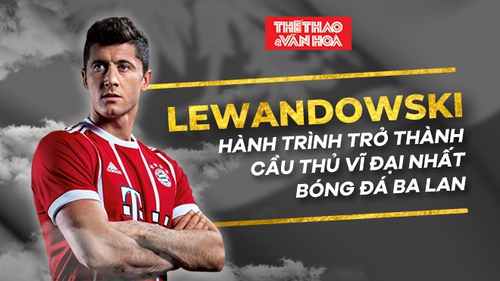 ĐỒ HỌA: Lewandowski và hành trình trở thành cầu thủ vĩ đại nhất Ba Lan