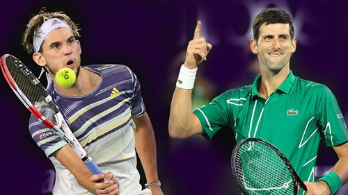 Link xem trực tiếp Thiem vs Djokovic. Trực tiếp bán kết ATP Finals 2020