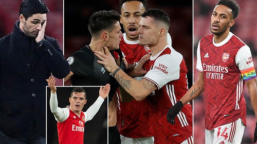 Granit Xhaka: Biểu tượng cho sự sụp đổ của Arsenal