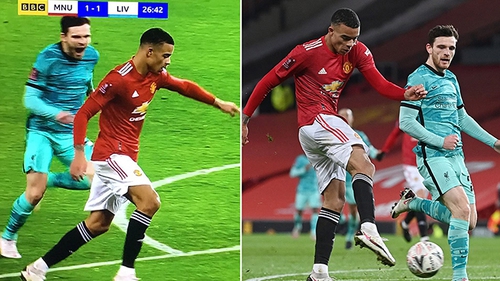 MU 3-2 Liverpool: Không đuổi kịp Greenwood, Andy Robertson phòng ngự theo cách khó tin