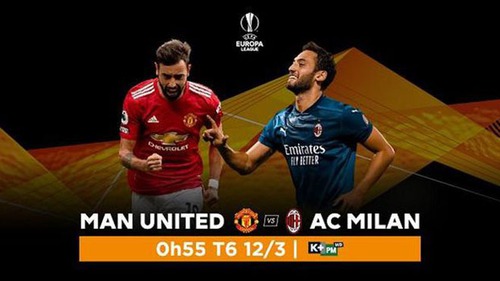 Hướng dẫn xem trận MU vs Milan miễn phí trên K+