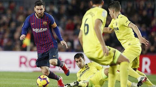 Video clip bàn thắng trận Villarreal vs Barcelona