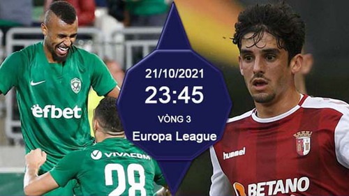 Nhận định bóng đá nhà cái Ludogorets vs Sporting Braga. Nhận định, dự đoán bóng đá Cúp C2 (23h45, 21/10)