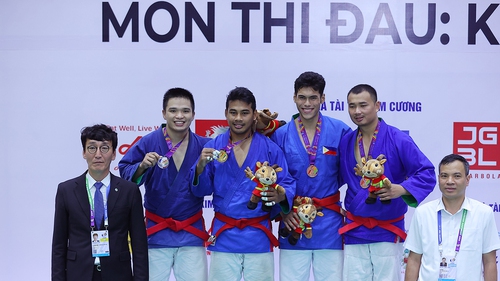 Kurash là gì? Vì sao Việt Nam thống trị Kurash ở SEA Games 31?