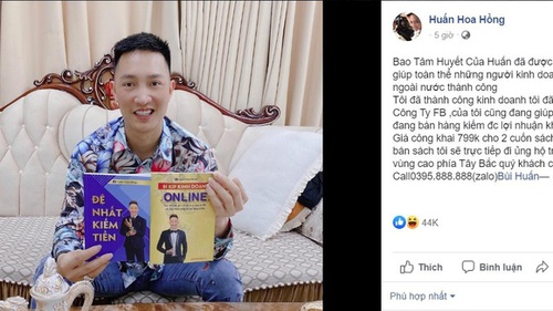 ‘Huấn Hoa Hồng’ rao bán sách dạy kinh doanh, Cục Xuất bản nói gì?