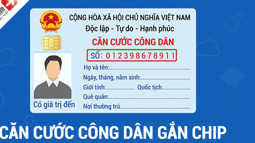 Bộ Công an nói về chức năng định vị của căn cước công dân gắn chíp