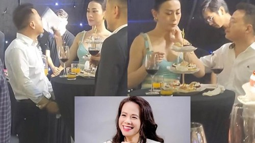 Phương Oanh - Shark Bình thân mật, chính thất phản ứng thế nào?