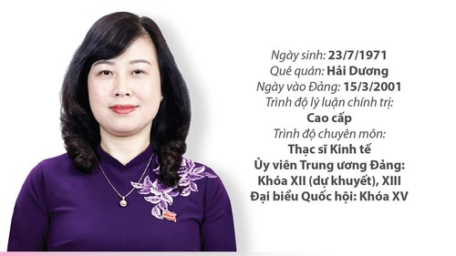 Quá trình công tác Quyền Bộ trưởng Bộ Y tế Đào Hồng Lan