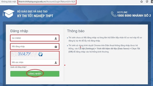 Tra cứu điểm thi tốt nghiệp THPT 2020