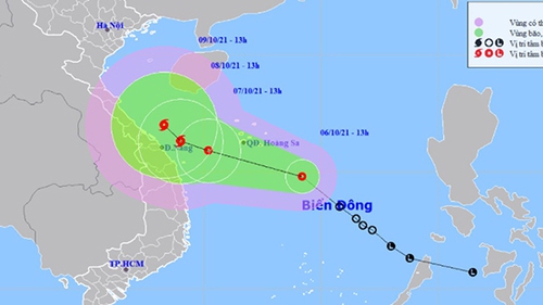 Khả năng xuất hiện liên tiếp hai cơn bão