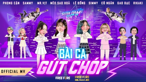 Bài Ca Gút Chóp chính thức ra mắt mừng sinh nhật Free Fire tròn 4 tuổi