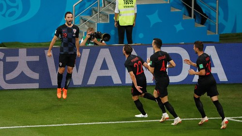 Video clip bàn thắng Iceland 1-2 Croatia: Ivan Perisic giúp Croatia toàn thắng