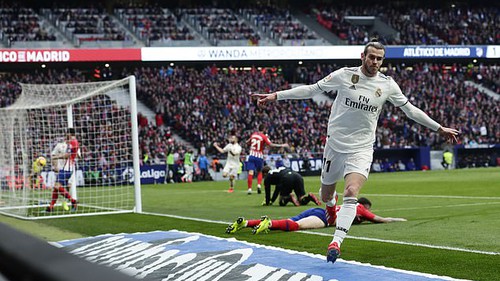 VIDEO Atletico 1-3 Real Madrid: Casemiro lập 'siêu phẩm', Bale có bàn thứ 100