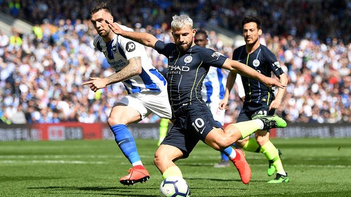 VIDEO Brighton 1-4 Man City: Man City bảo vệ thành công chức vô địch