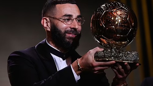 Karim Benzema giành Quả bóng vàng 2022