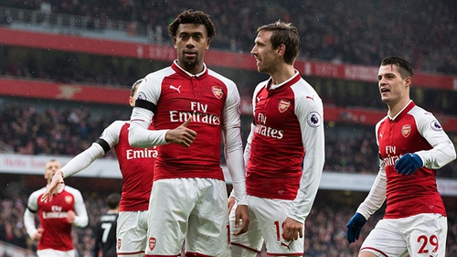 Video clip highlights bàn thắng trận Arsenal 4-1 Crystal Palace