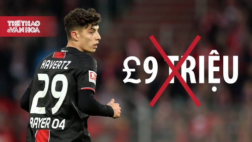 Havertz bỏ thưởng 9 triệu bảng để sang Chelsea