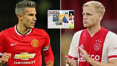 Van Persie cảnh báo Van de Beek, coi MU là "quái vật"