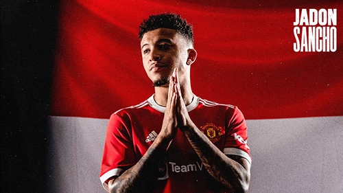 Jadon Sancho chính thức ra mắt MU