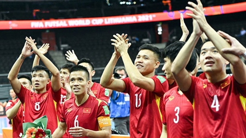 Futsal Việt Nam được khen ngợi khi thua Nga sát nút ở vòng 1/8 World Cup