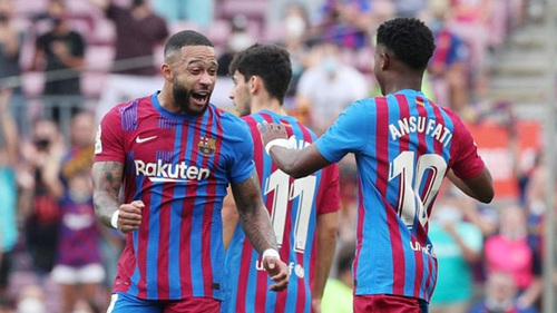 Barcelona vs Dynamo Kiev: Trông chờ vào Fati và Depay