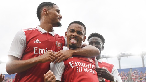 Arsenal 2-0 Everton: Jesus tiếp tục nổ súng, Arsenal vẫn toàn thắng giao hữu hè