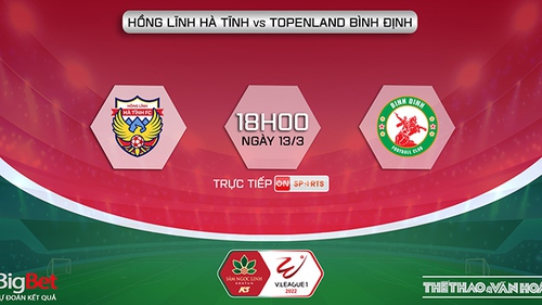 Soi kèo nhà cái Hà Tĩnh vs Bình Định. Nhận định, dự đoán bóng đá V-League (18h00, 13/3)