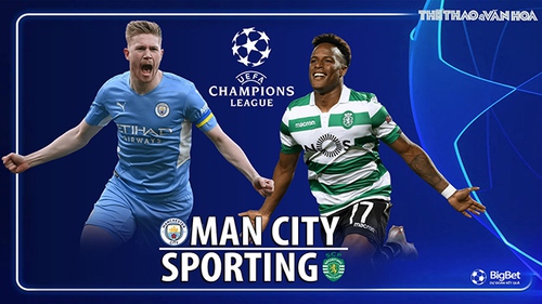 Nhận định bóng đá nhà cái Man City vs Sporting. Nhận định, dự đoán bóng đá Cúp C1 (3h00, 10/3)