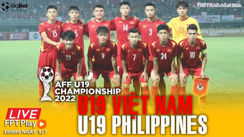 Soi kèo nhà cái U19 Việt Nam vs U19 Philippines. Nhận định, dự đoán bóng đá U19 Đông Nam Á (15h00, 4/7)