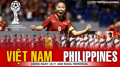 Soi kèo nhà cái nữ Việt Nam vs nữ Philippines. Nhận định, dự đoán bóng đá nữ Đông Nam Á (19h00, 15/7)