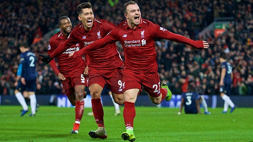 Video clip bàn thắng Liverpool 3-1 M.U: Siêu dự bị Xherdan Shaqiri toả sáng