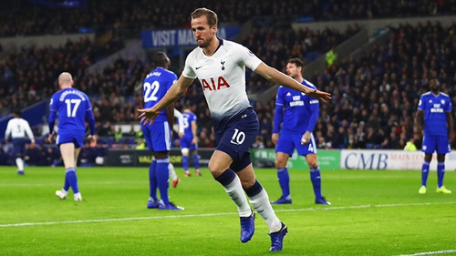 Video Cardiff 0-3 Tottenham: Son Heung min lại nổ súng, Spurs lấy lại vị trí thứ hai