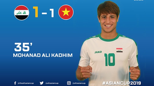 Video: Duy Mạnh mắc lỗi dẫn đến bàn gỡ 1-1 cho Iraq