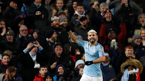 ĐIỂM NHẤN Man City 3-1 Arsenal: Kun Aguero đại phá Arsenal. Man City bám sát Liverpool