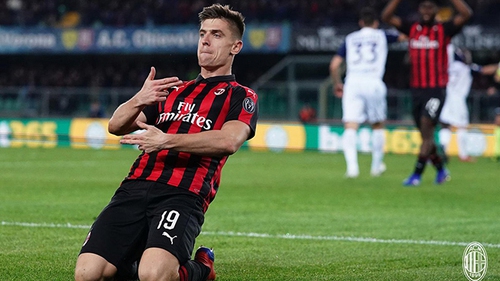 VIDEO Chievo 1-2 AC Milan: Piatek không ngừng ghi bàn, Milan tạm bỏ xa Inter