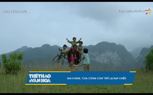 "Cha cõng con" trở lại rạp chiếu