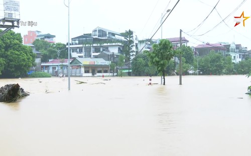 Tin lũ đặc biệt lớn trên sông Cầu, sông Thương
