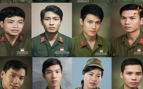 Phục dựng hàng trăm chân dung 'Lính binh nhì thời chiến'
