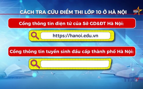 Tra cứu điểm thi vào lớp 10 THPT ở Hà Nội năm học 2025 - 2026