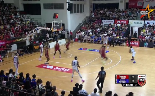 VBA 2025: Hanoi Buffaloes bị cắt đứt chuỗi bất bại 