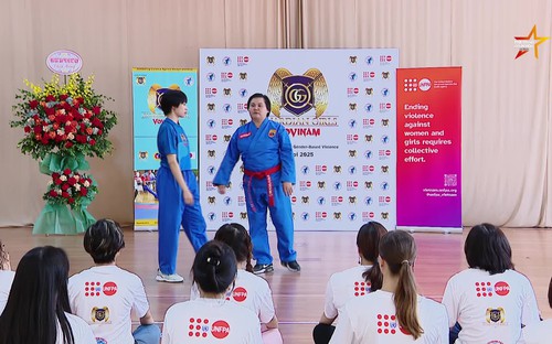 Võ thuật thúc đẩy bình đẳng giới và phòng ngự bạo lực đối với phụ nữ và trẻ em