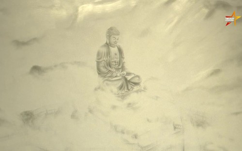 Họa sĩ Thiên Hải: ‘Độc nhất vô nhị’ với lối họa tranh từ vàng 9999