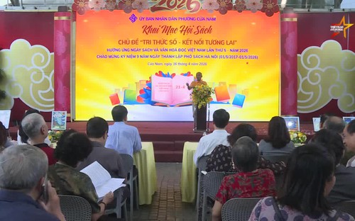 Hội sách ‘Kết nối tri thức số - dẫn lối tương lai’ hưởng ứng Ngày sách Việt Nam năm 2026