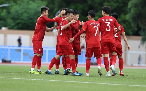 U22 Việt Nam 6-0 U22 Brunei:  Thầy Park nhàn nhã, U22 Việt Nam thắng tưng bừng