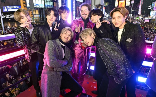 Màn biểu diễn năm mới tại Mỹ của BTS được ARMY ráo riết tìm kiếm