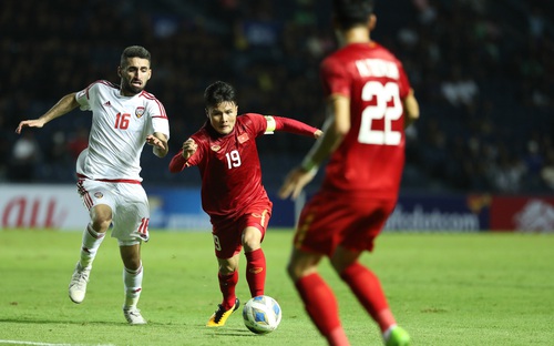 U23 Việt Nam 0-0 U23 UAE: Màn trình diễn đầu tiên của Quang Hải sau chấn thương ở SEA Games 30