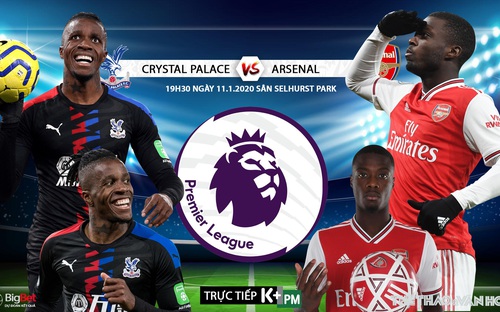 Nhận định bóng đá Crystal Palace vs Arsenal (19h30 ngày 11/1). Vòng 22 giải Ngoại hạng Anh