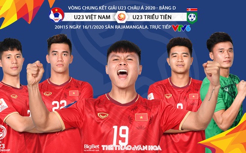 Nhận định bóng đá U23 Việt Nam vs U23 Triều Tiên. Trực tiếp VTV6